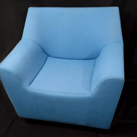 Herman Miller Blue Swoop Chair