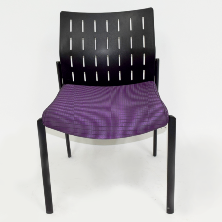 sitonit achieve purple vinyl chair