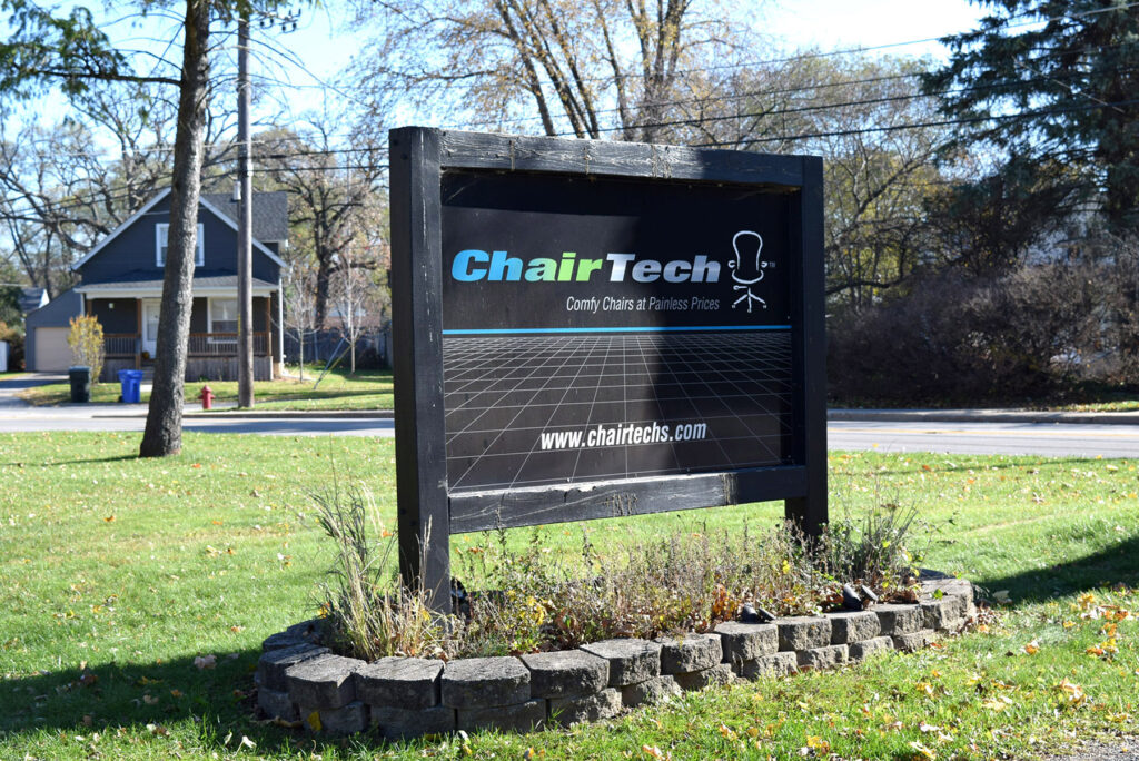 about chairtech our sign